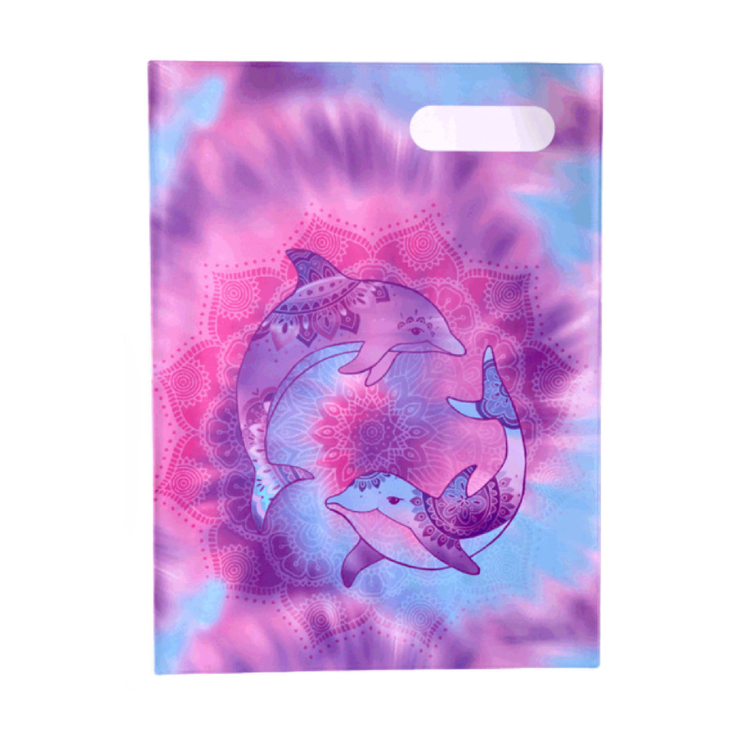 Spencil Book Cover - Scrapbook - Tie Dye Splash