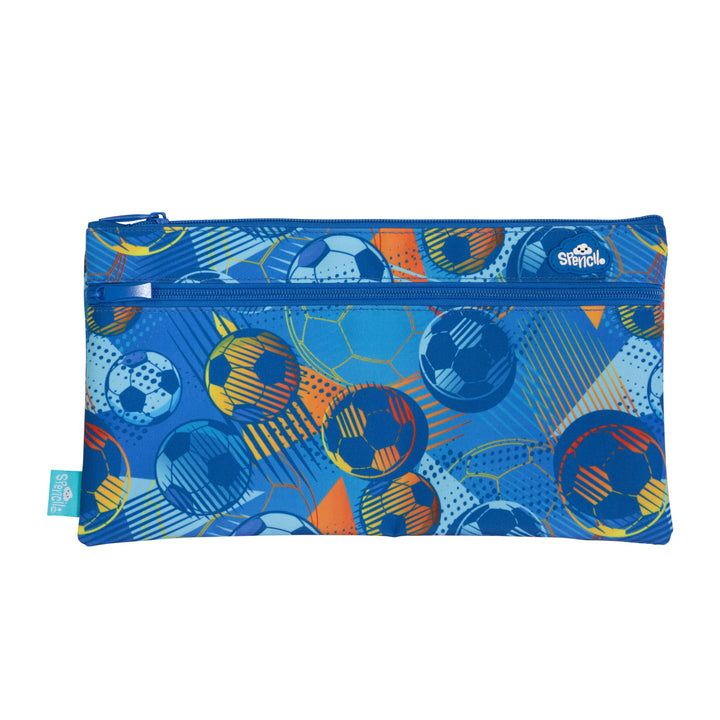 Spencil Twin Zip Pencil Case - Game On