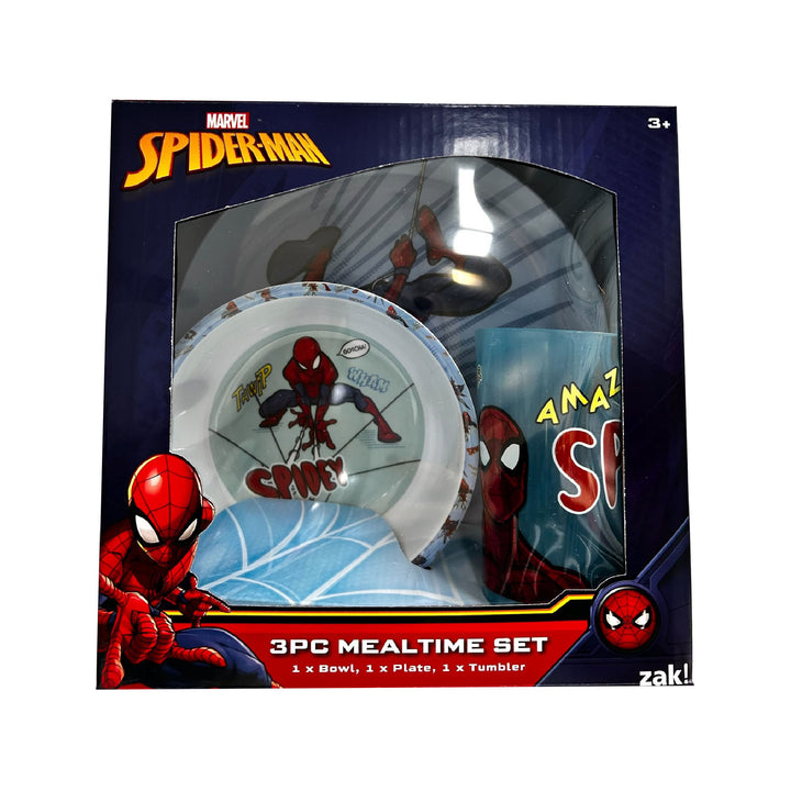 Spiderman 3pc Meal Time Set