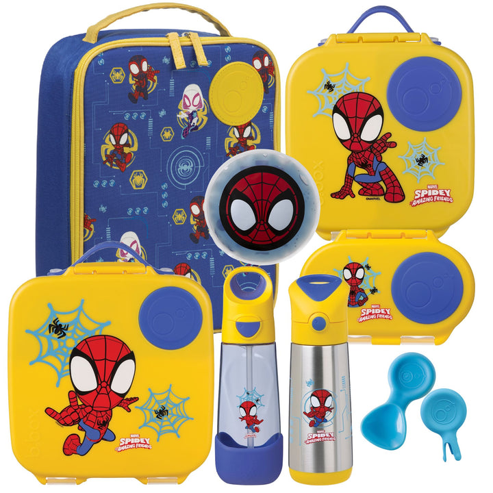 PRE-ORDER b.box Ultimate Bento Lunch Box Bundle - Spidey - FREE SHIPPING