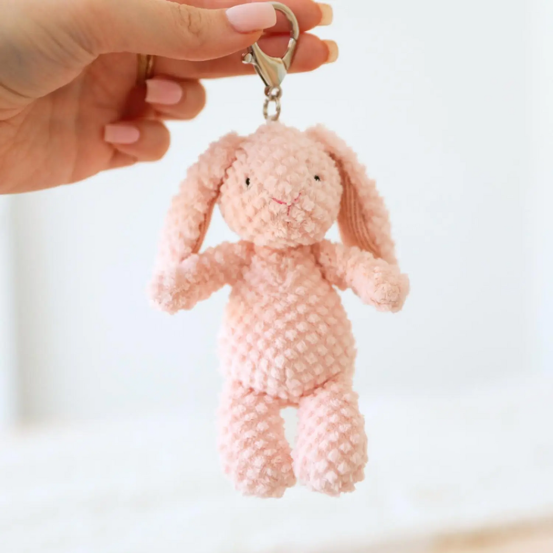 Splosh Mary Meyer Nubby Bunny Bag Charm - Pink