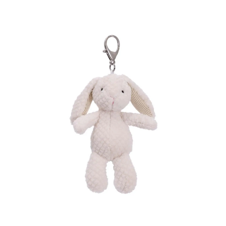 Splosh Mary Meyer Nubby Bunny Bag Charm - White