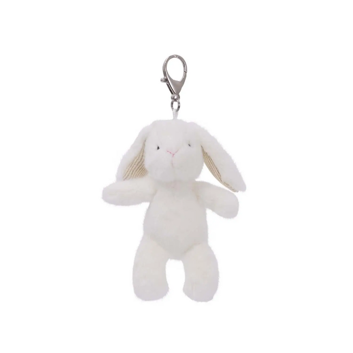 Splosh Mary Meyer Soft Bunny Bag Charm - White