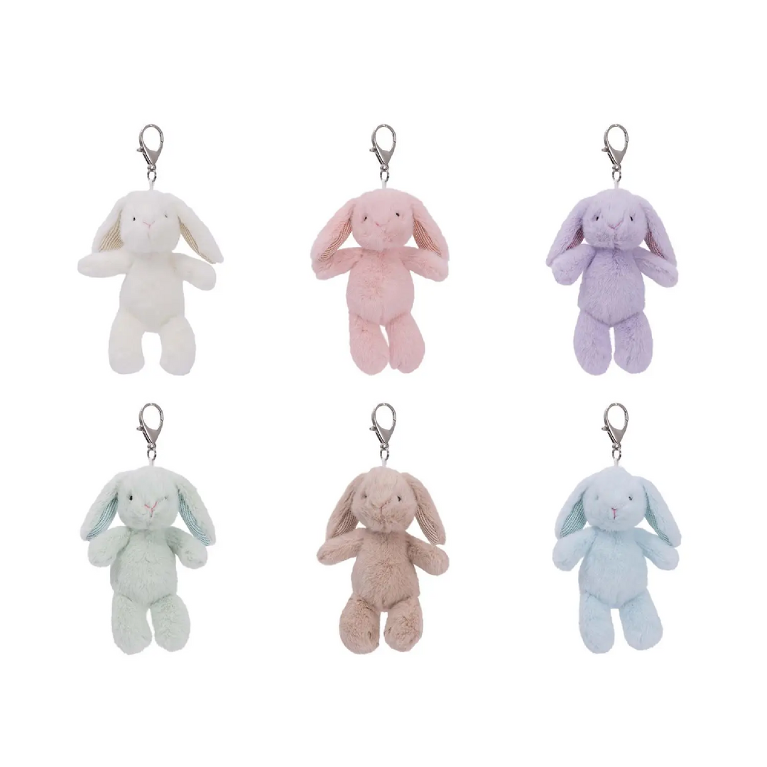 Splosh Mary Meyer Soft Bunny Bag Charm - White