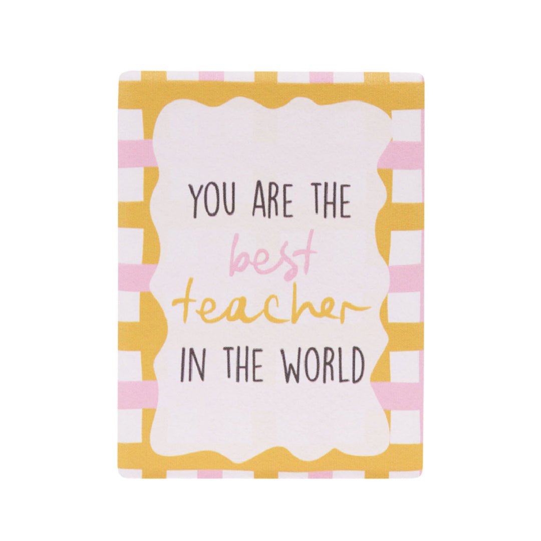 Splosh Best Teacher Ceramic Magnet