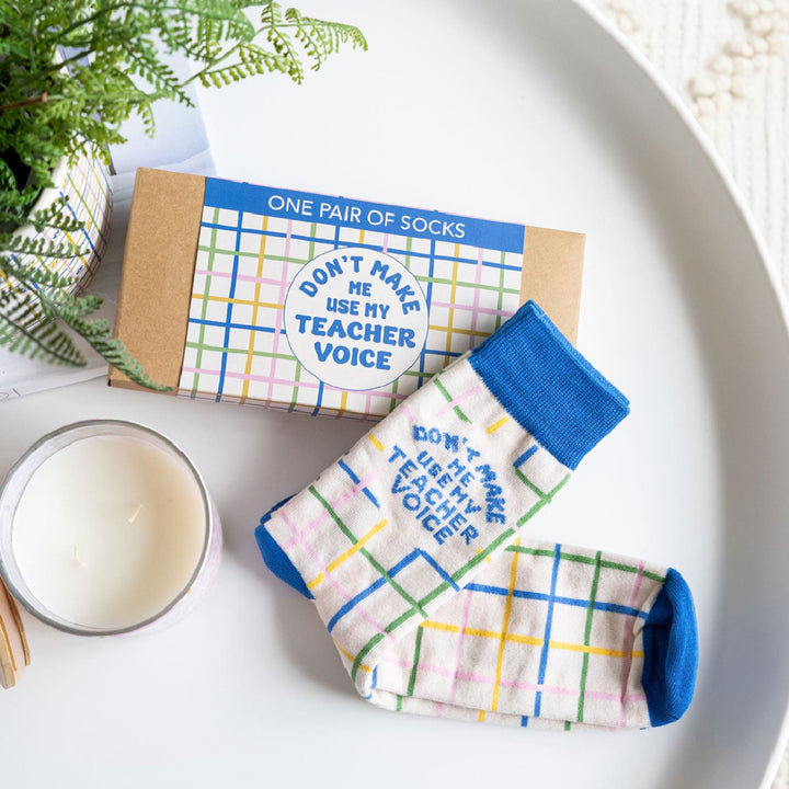 Splosh Teacher Voice Socks