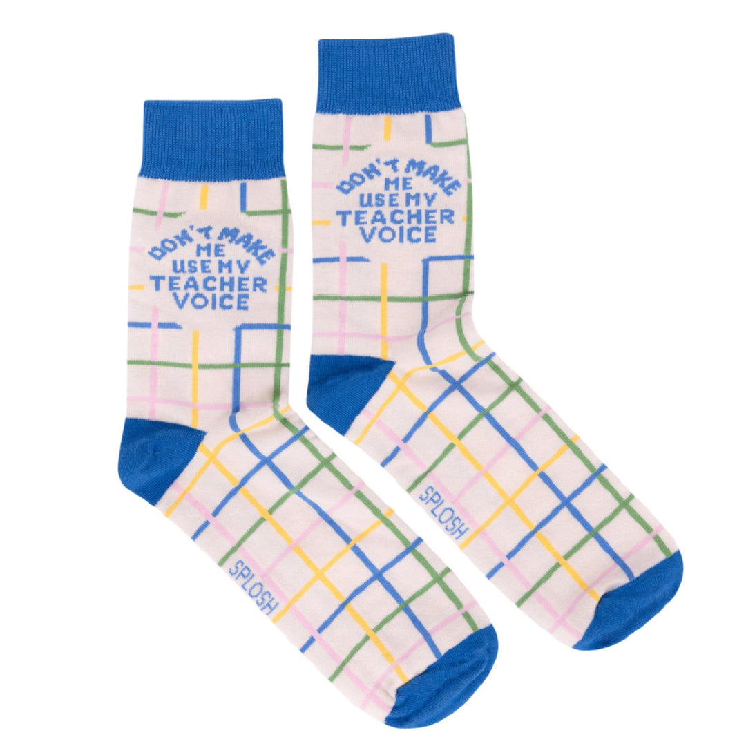 Splosh Teacher Voice Socks