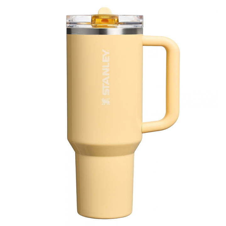 The Quencher ProTour Flip Straw Tumbler 40 OZ - Butter Gloss