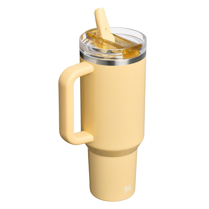 The Quencher ProTour Flip Straw Tumbler 40 OZ - Butter Gloss