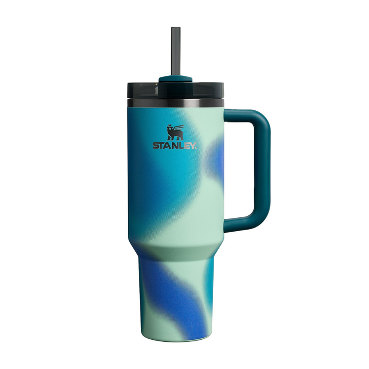 Stanley The Quencher H2.0 FlowState Tumbler 40 OZ - Coastal Teal Motion