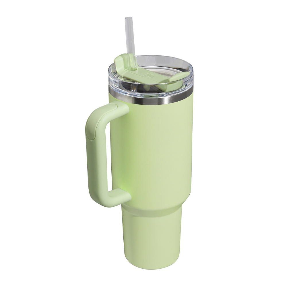 Stanley The Quencher H2.0 FlowState Tumbler 40 OZ - Pale Lime