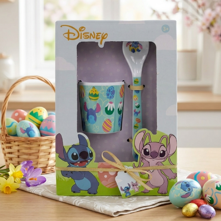 Stitch Easter Egg & Spoon Set