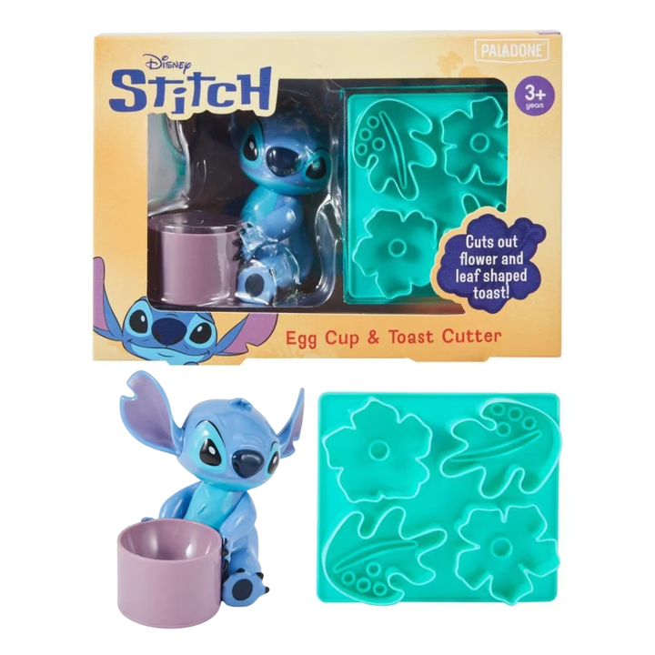 Stitch Egg Cup & Toast Cutter Set