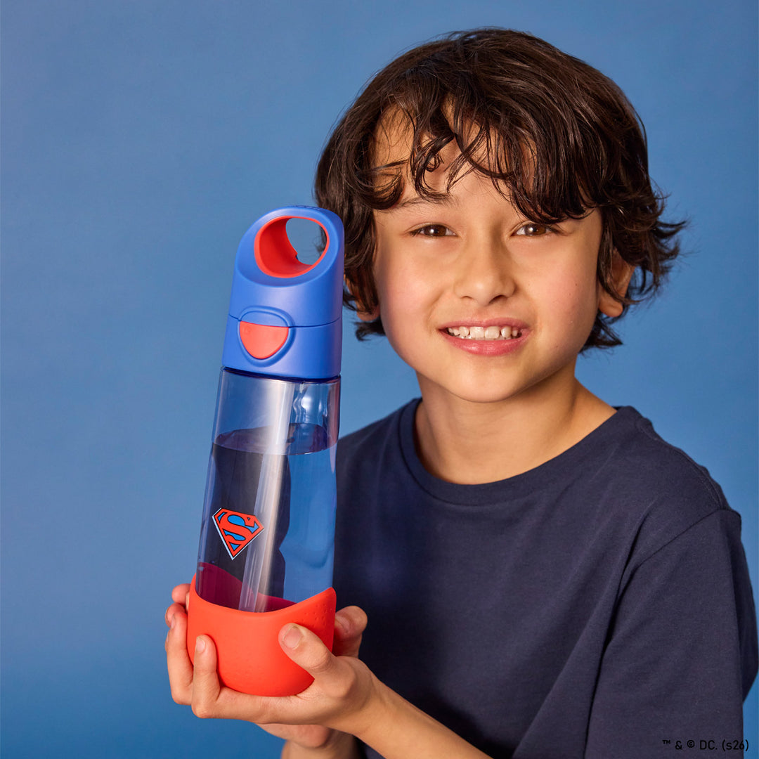 PRE-ORDER b.box Drink Bottle 600ml - Superman