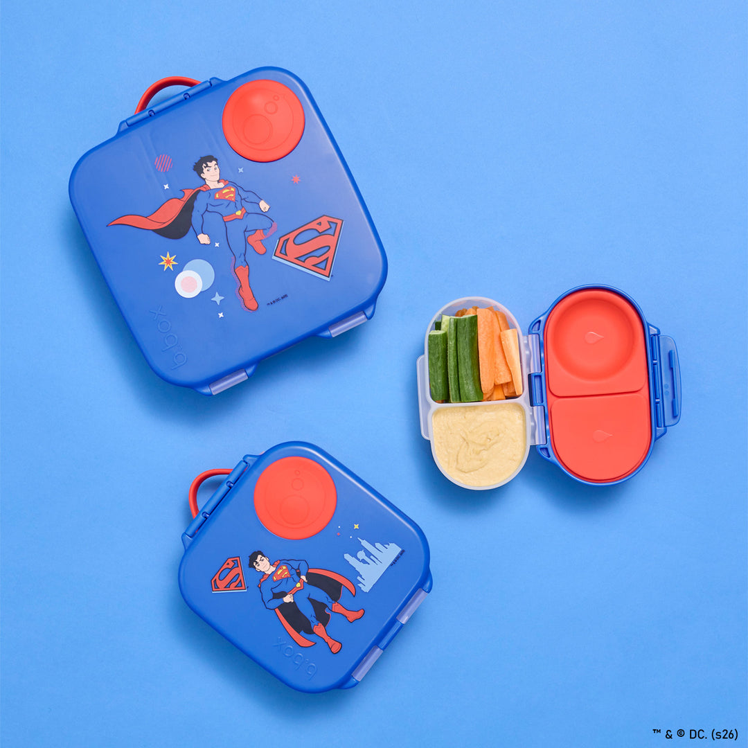 PRE-ORDER - b.box Bento Snack Box - Superman