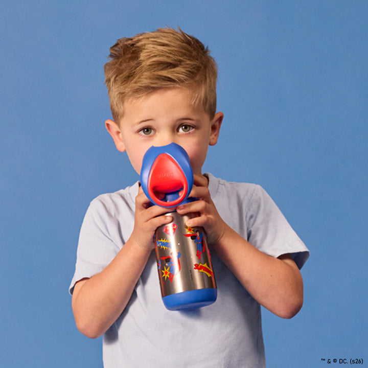 PRE-ORDER - b.box Insulated Drink Bottle 350ml - Superman