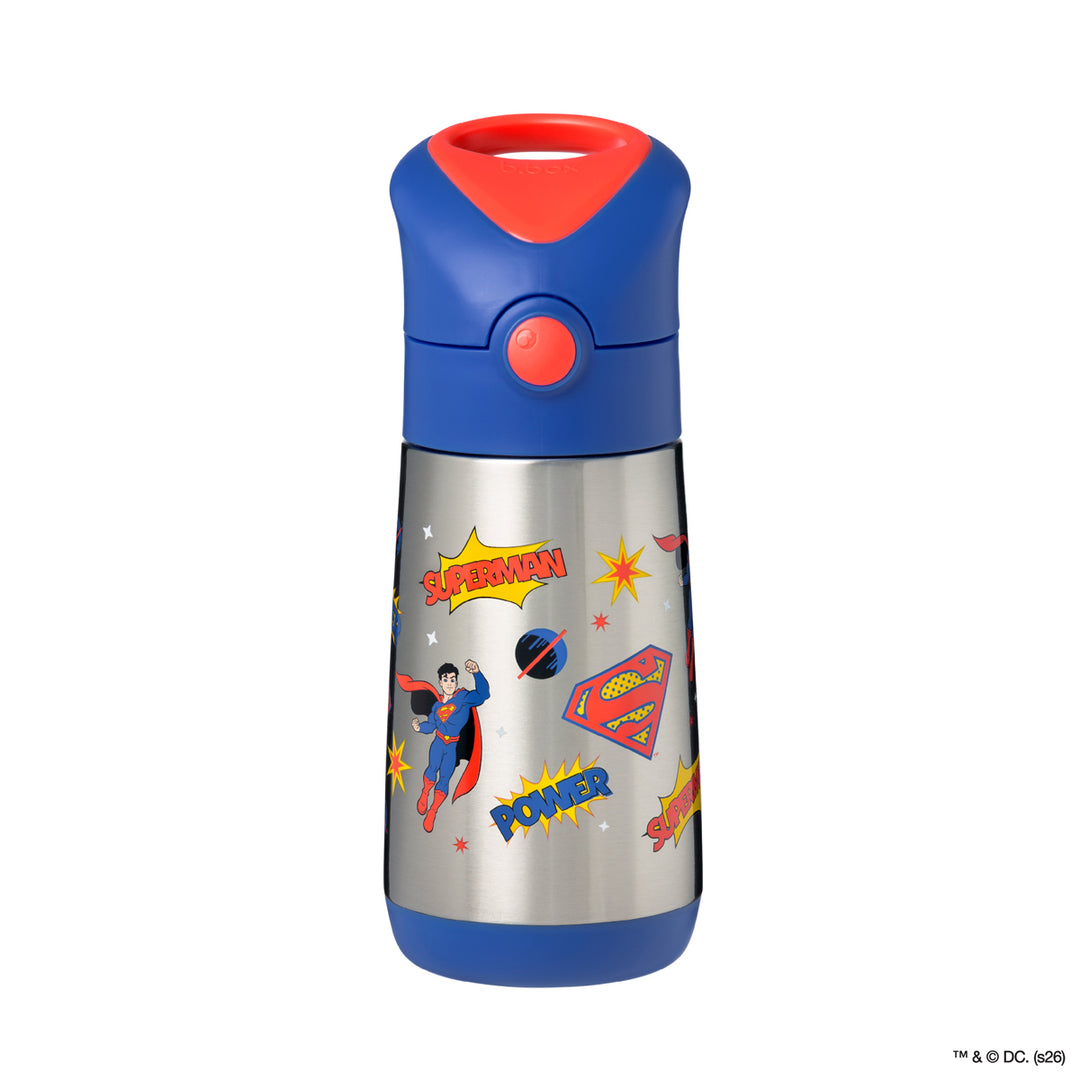 PRE-ORDER - b.box Insulated Drink Bottle 350ml - Superman