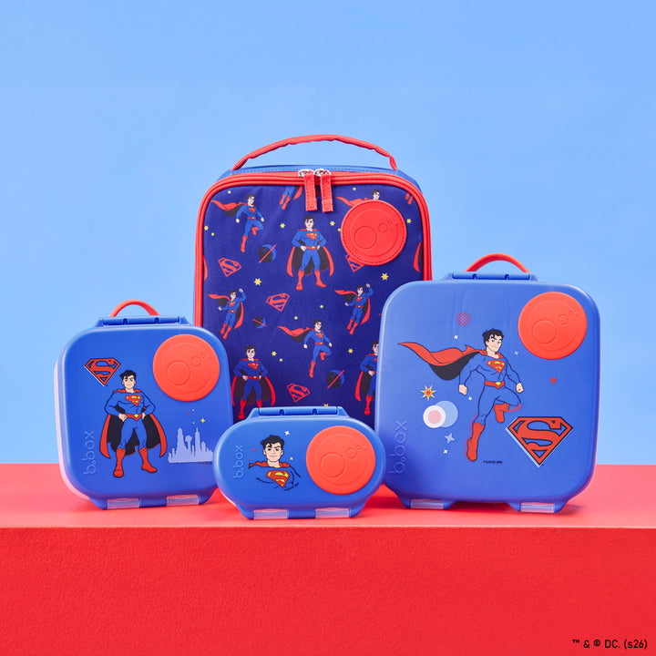 b.box Ultimate Bento Lunch Box Bundle - Superman