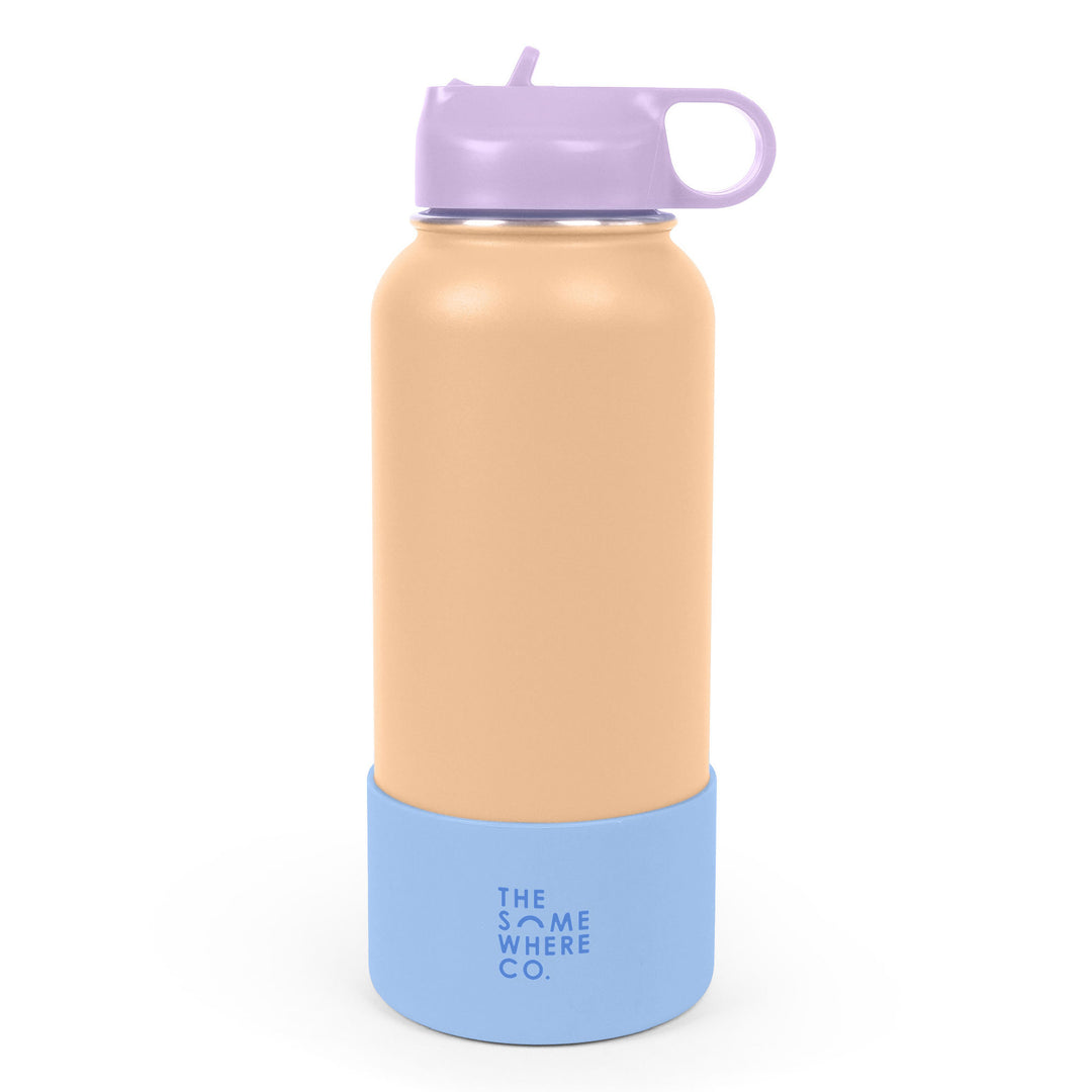 The Somewhere Co. Insulated Drink Bottle - 1L - Apricot