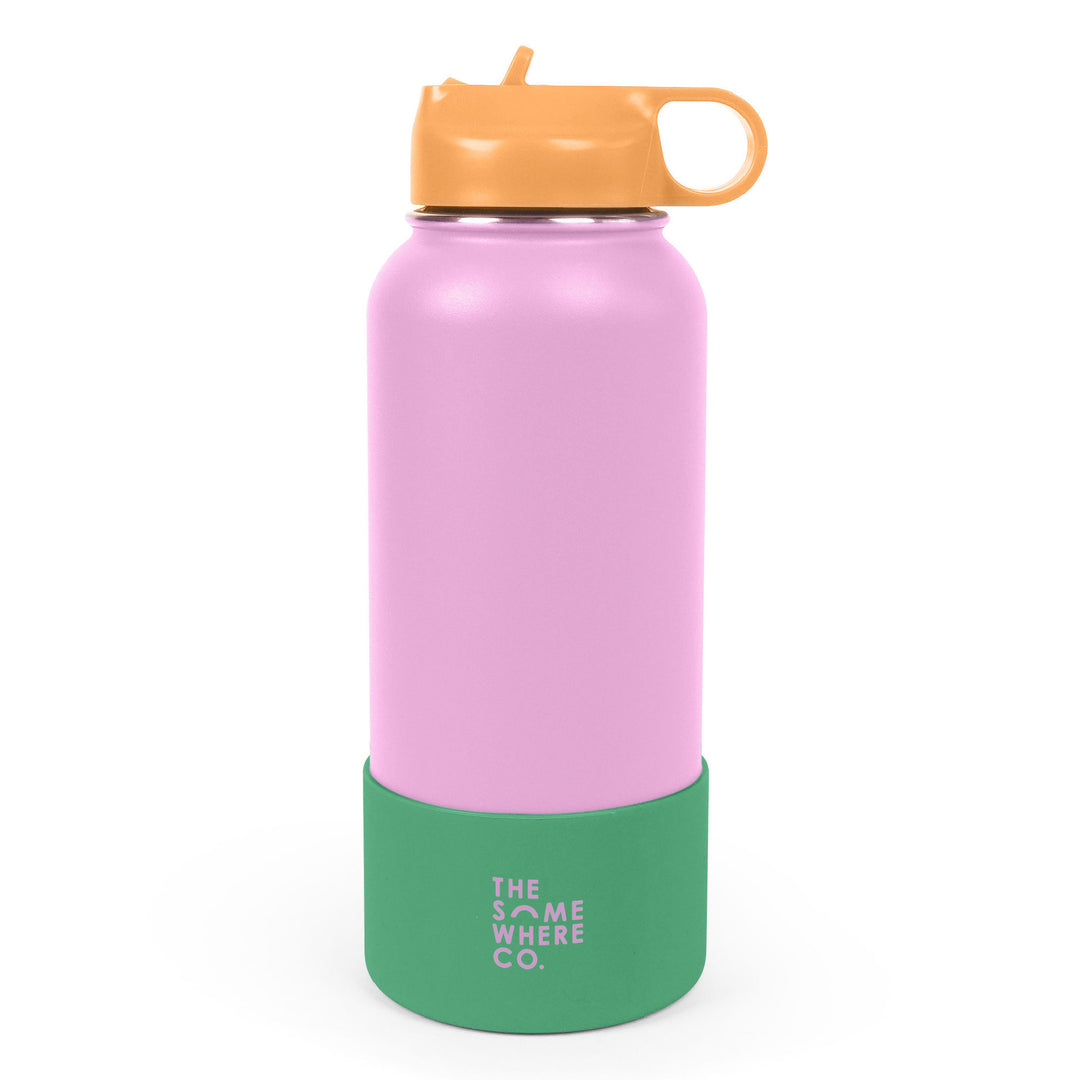 The Somewhere Co. Insulated Drink Bottle - 1L - Blossom