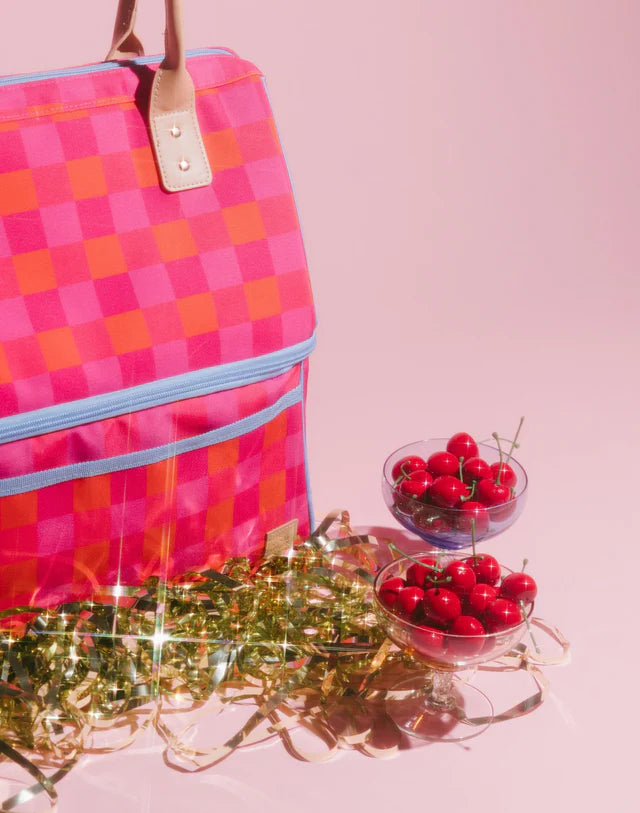 The Somewhere Co. Insulated Picnic Bag - Cherry Pie