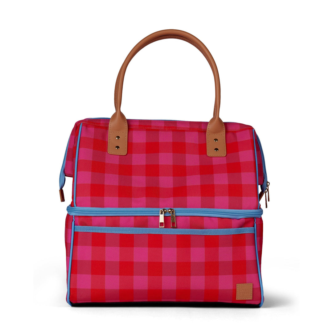 The Somewhere Co. Insulated Picnic Bag - Cherry Pie