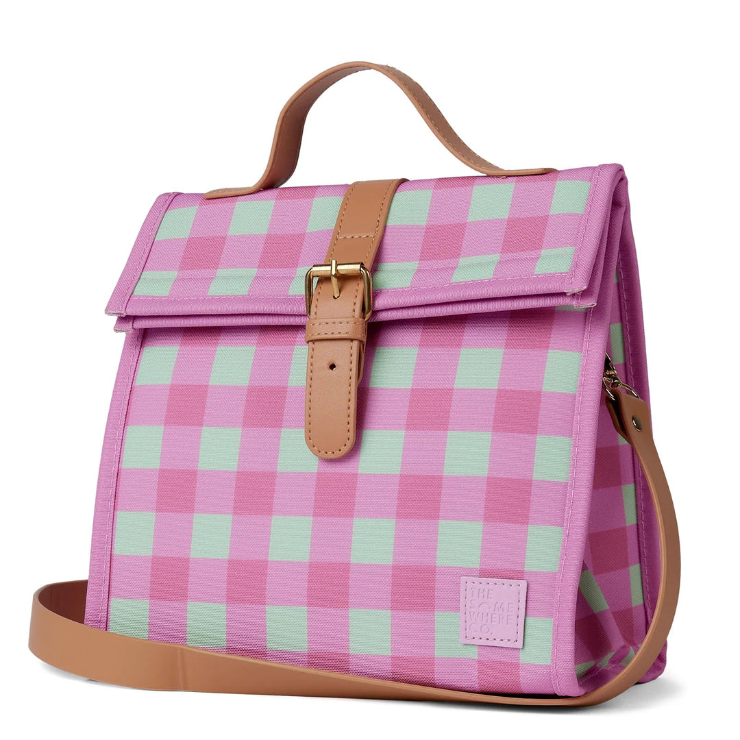 The Somewhere Co. Insulated Lunch Satchel - Watermelon Sugar