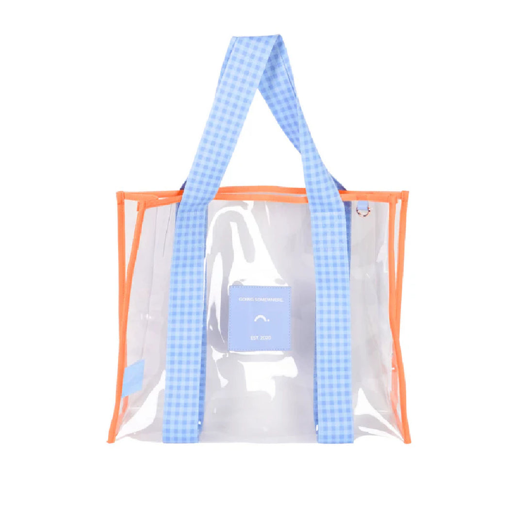 The Somewhere Co. Cheeky Tote - Blue & Orange