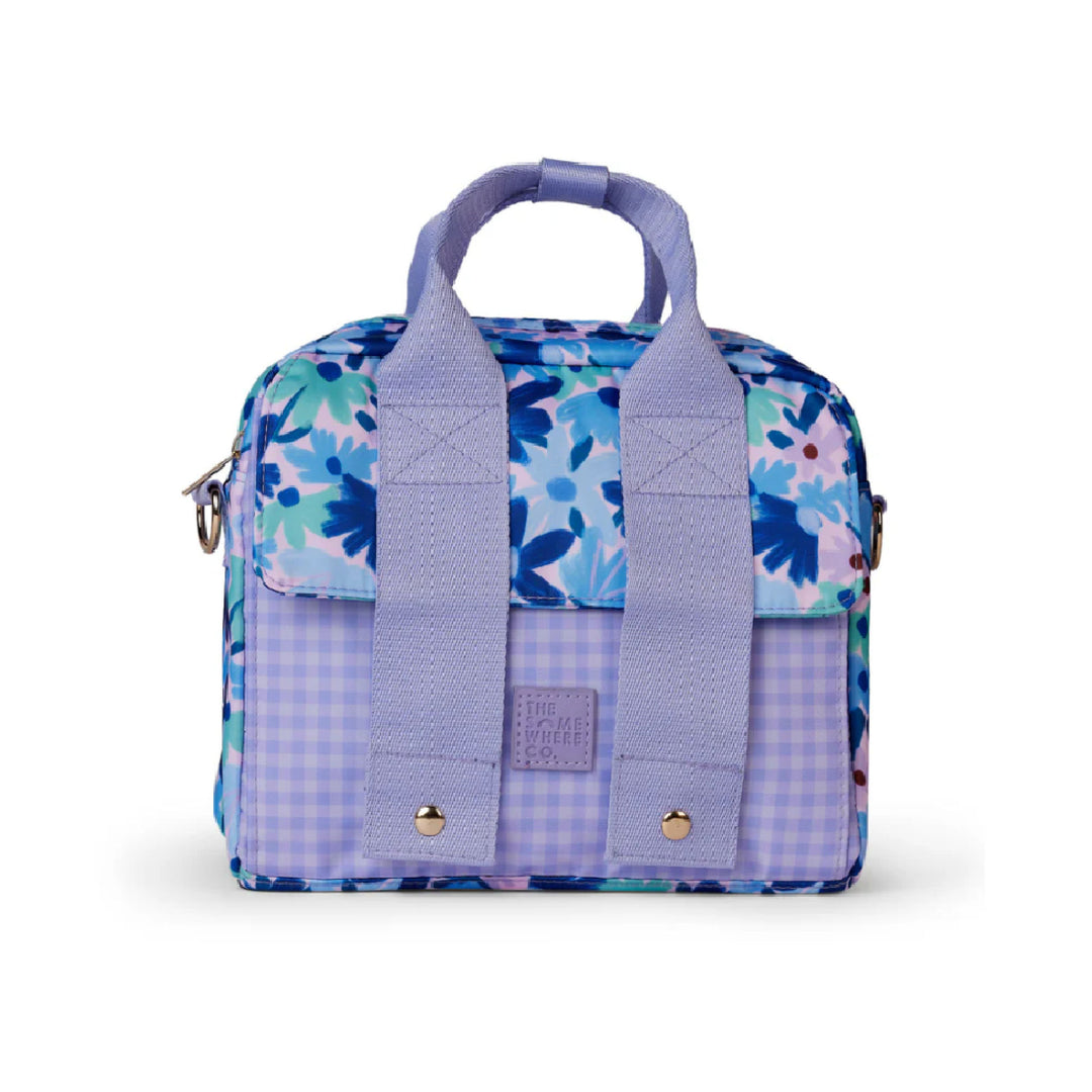 The Somewhere Co. Lunch Tote - Blue Meadow