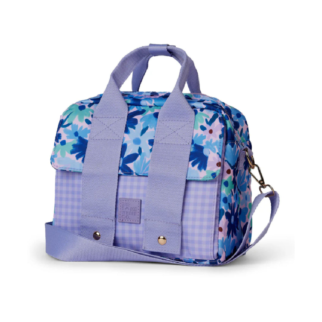 The Somewhere Co. Lunch Tote - Blue Meadow