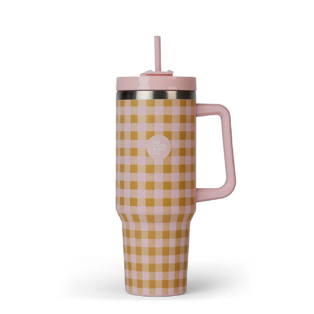 The Somewhere Co. Insulated 1.2L Tumbler - Rose All Day