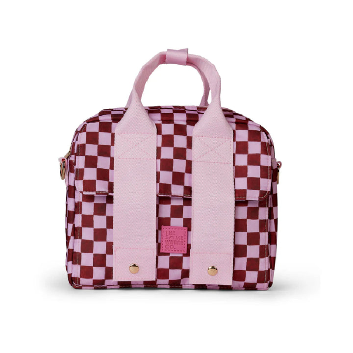 The Somewhere Co. Lunch Tote - Crimson Haze