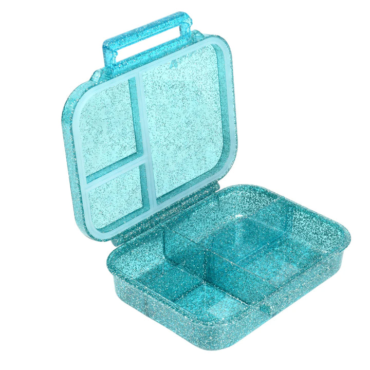 Mum Made Yum MINI Snack Bento Lunch Box - Sparkle Teal