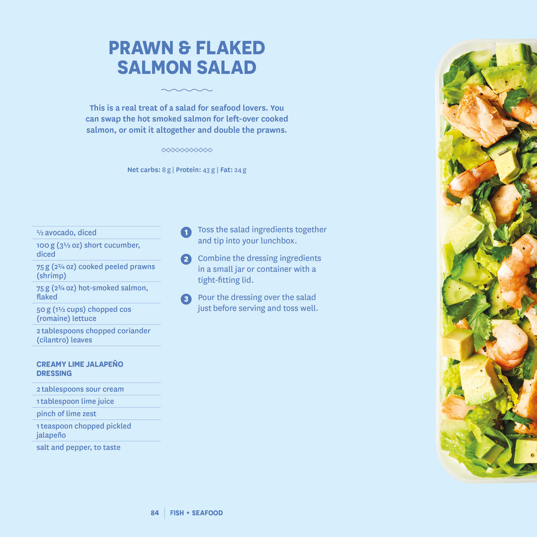 The 5-Minute Keto Salad Lunchbox Cookbook