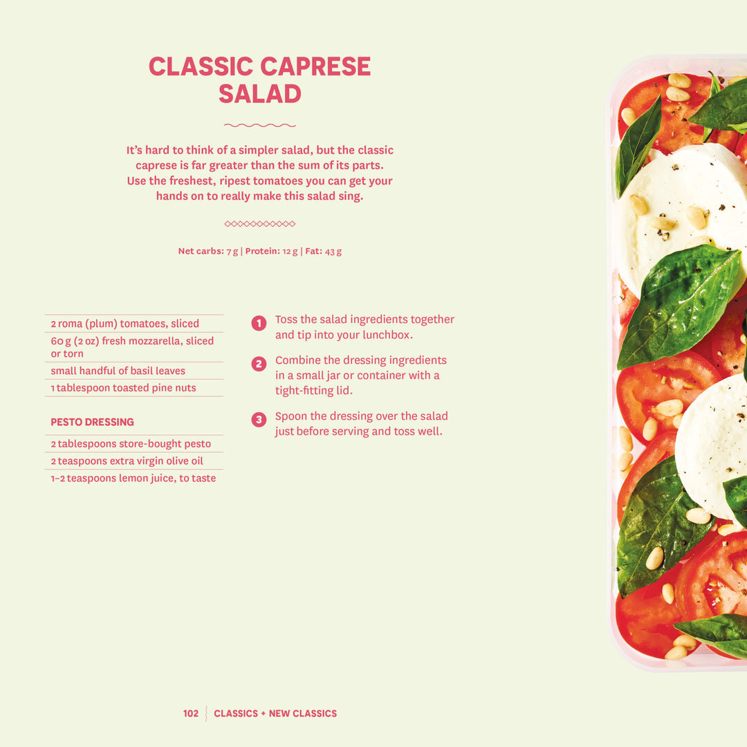 The 5-Minute Keto Salad Lunchbox Cookbook