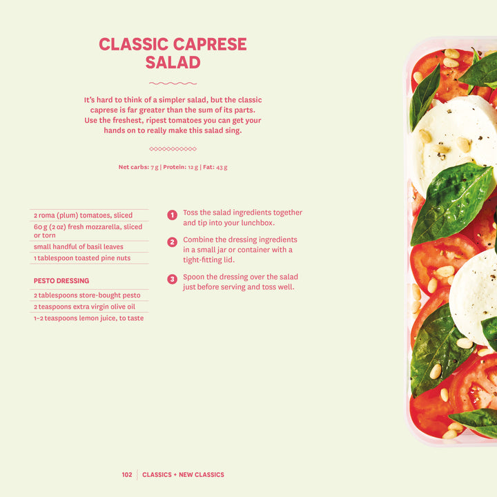 The 5-Minute Keto Salad Lunchbox Cookbook