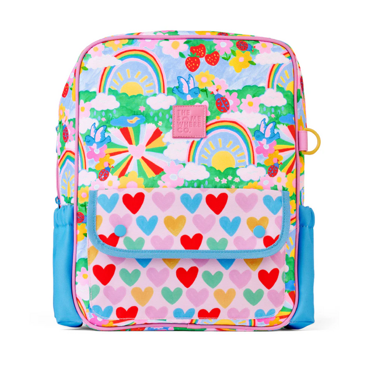 The Somewhere Co Adventure Backpack - Rainbow Garden