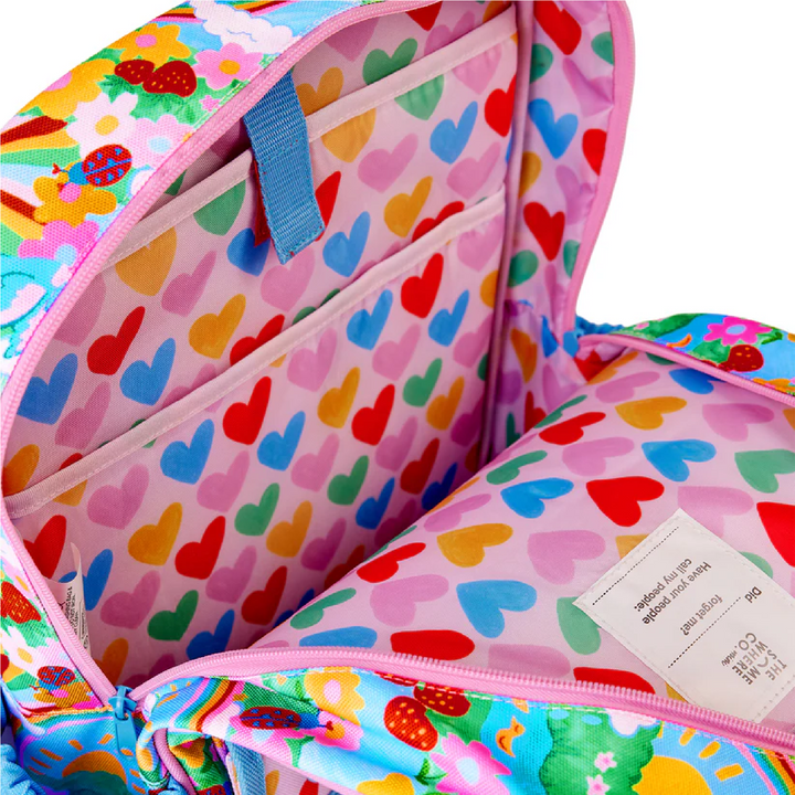 The Somewhere Co Adventure Backpack - Rainbow Garden