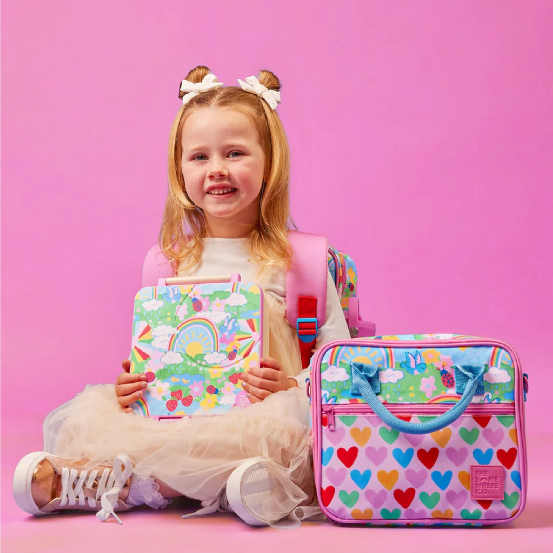 The Somewhere Co. Bento Lunch Box - Rainbow Garden