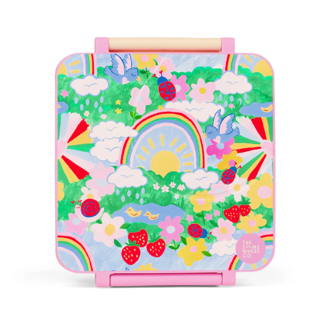 The Somewhere Co. Bento Lunch Box - Rainbow Garden