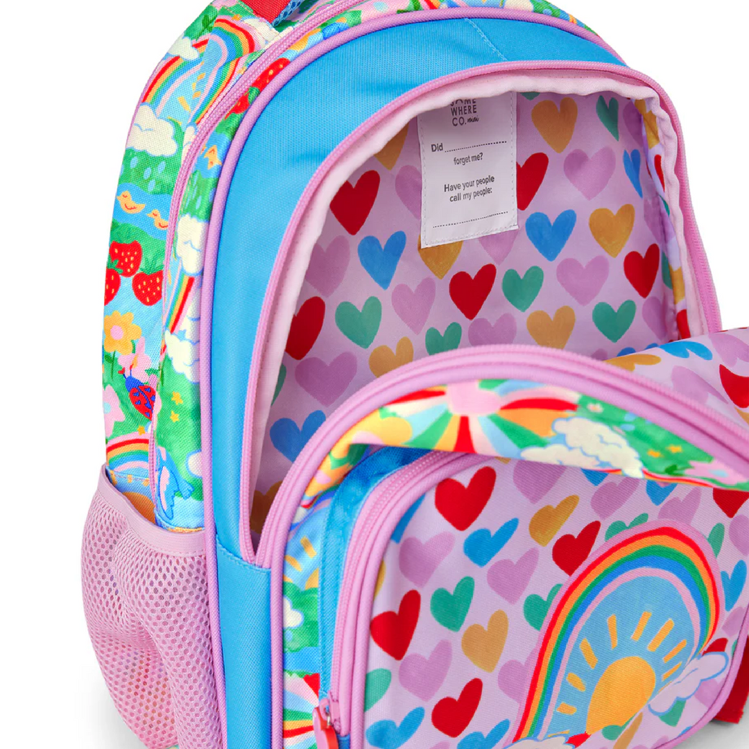 The Somewhere Co. Explorer Backpack - Rainbow Garden