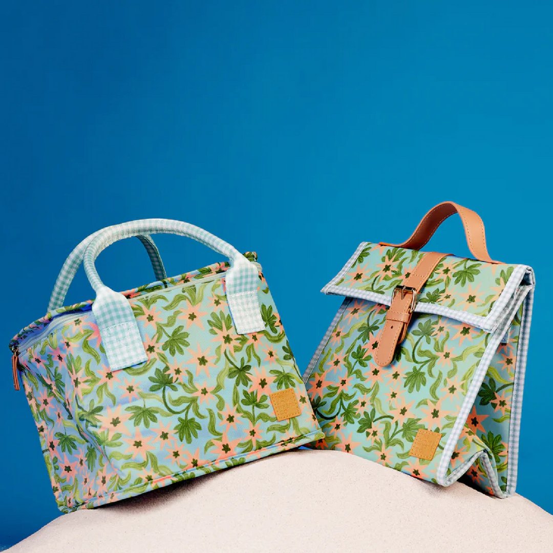 The Somewhere Co. Insulated Lunch Bag - Seaflower