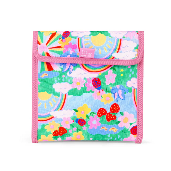 The Somewhere Co. Snack Bag - Rainbow Garden