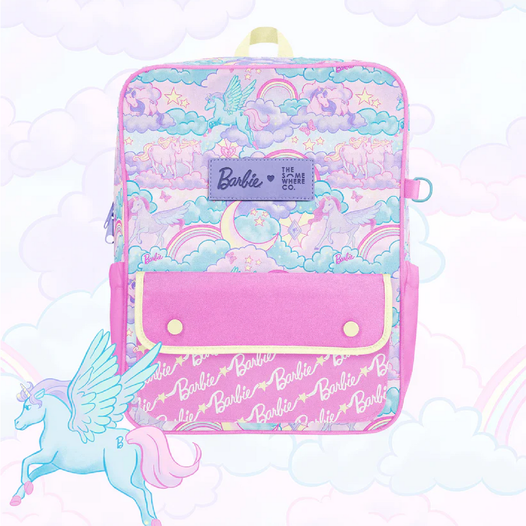 The Somewhere Co. Adventure Backpack - Barbie Unicorn Fantasy
