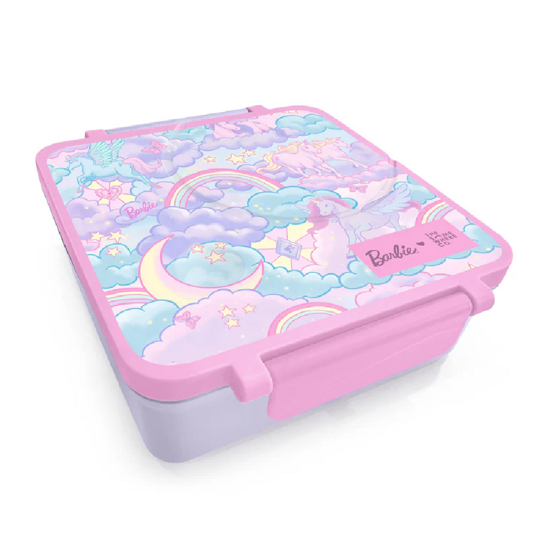 The Somewhere Co. Bento Lunch Box - Barbie Unicorn Fantasy