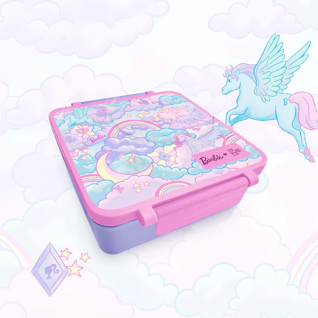 The Somewhere Co. Bento Lunch Box - Barbie Unicorn Fantasy
