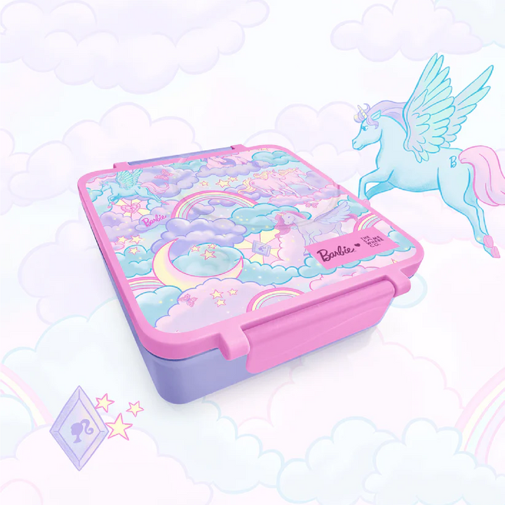 The Somewhere Co. Bento Lunch Box - Barbie Unicorn Fantasy