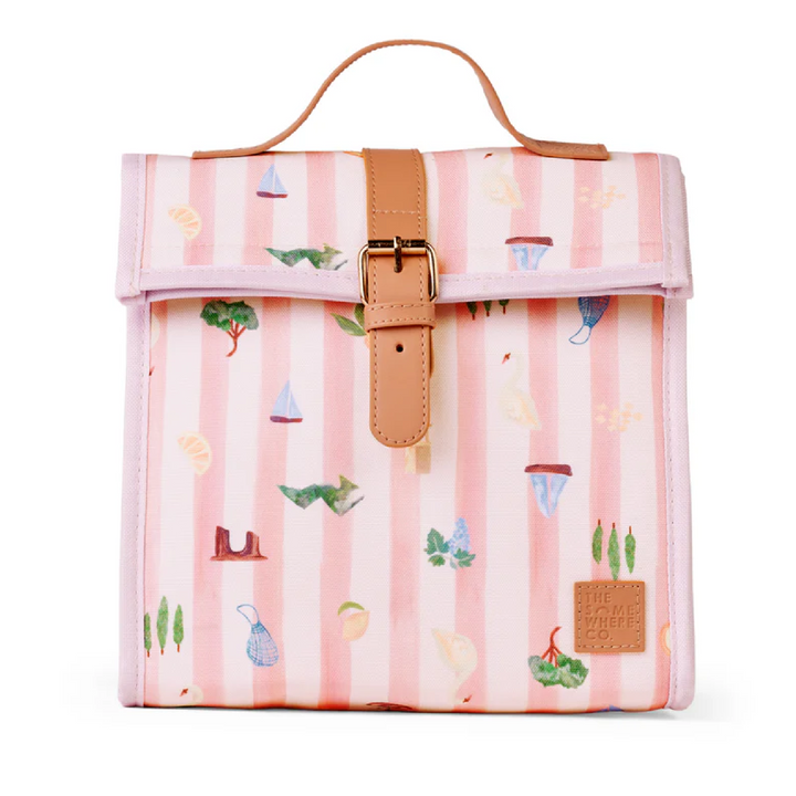 The Somewhere Co. Insulated Lunch Satchel - Boat Days