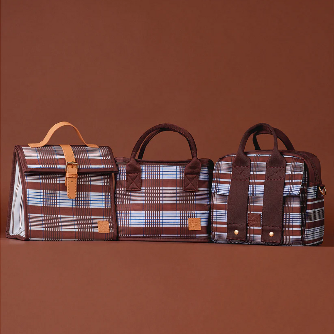The Somewhere Co. Insulated Lunch Bag - Mulberry