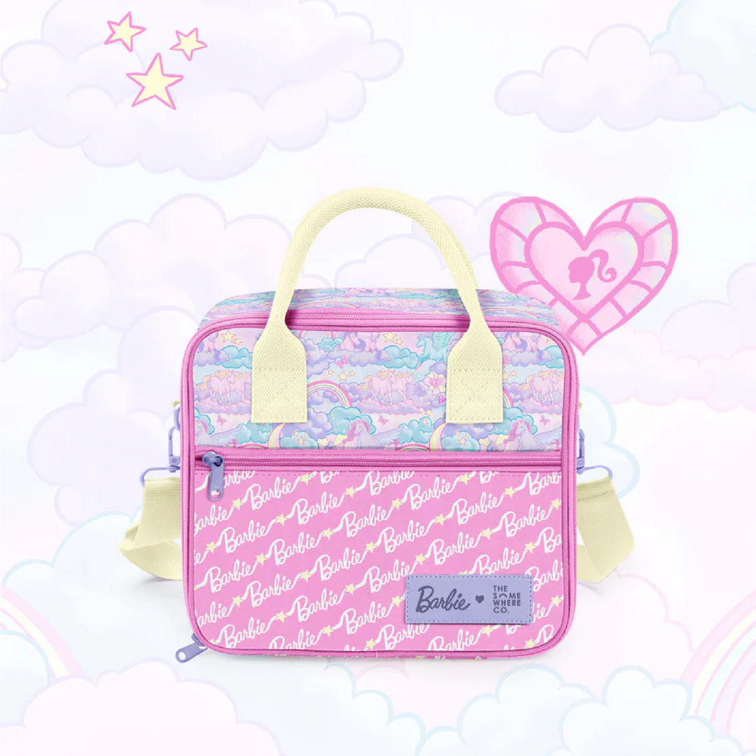 The Somewhere Co. Lunch Case - Barbie Unicorn Fantasy